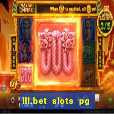 lll.bet slots pg online games